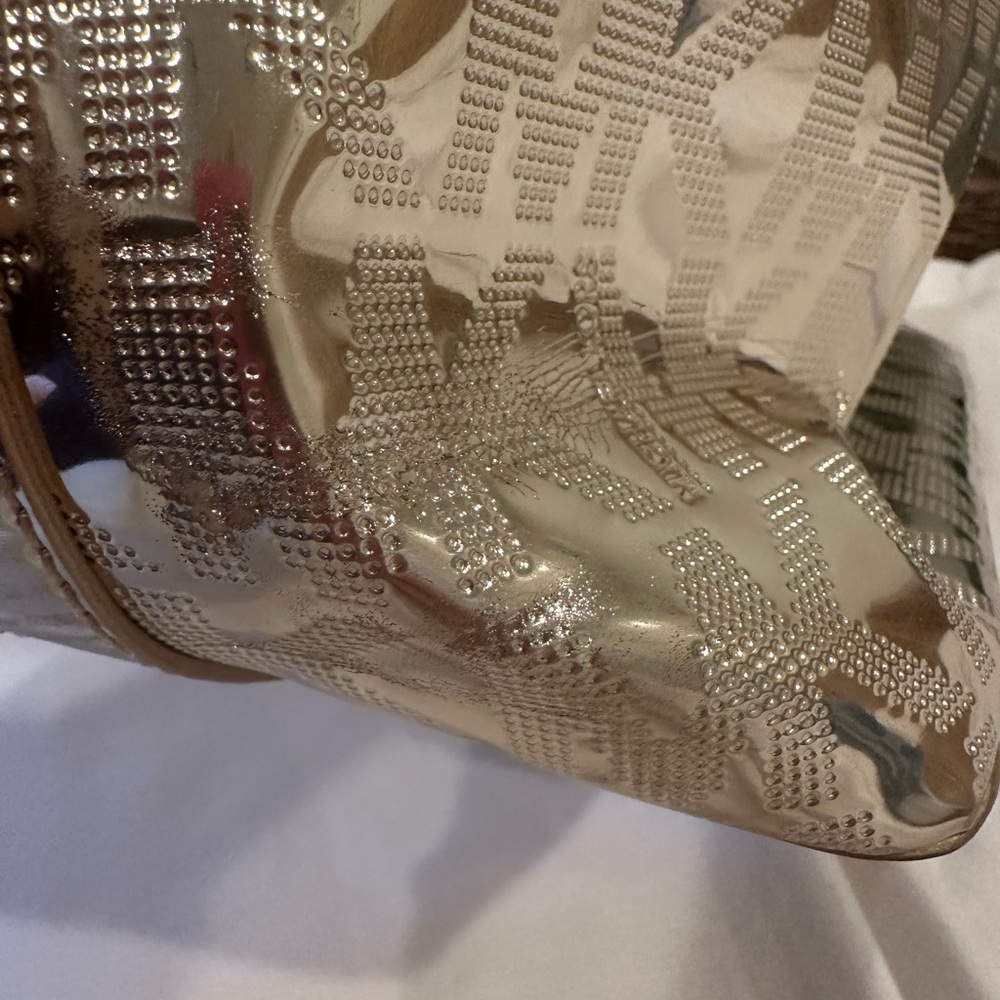 Michael Kors Metallic Gold Tote - Picture 7 of 8